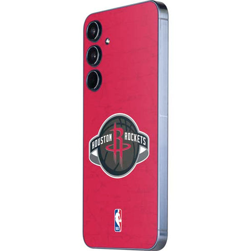 NBA Houston Rockets Distressed Galaxy A36 5G Skin